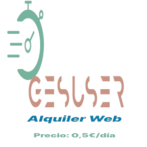 Alquiler web en gesuser.com por sólo 0,5€